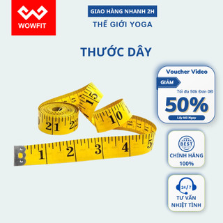 Thước dây WOWFIT đo eo theo dõi giảm cân, vòng đo bụng