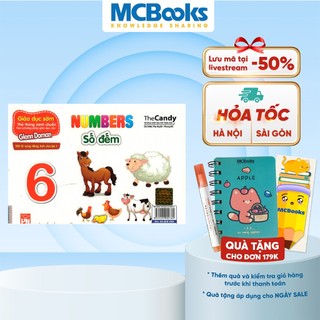 Flashcard - Thẻ Dạy Trẻ Theo Phương Pháp Glenn Doman - Số Đếm (Number)