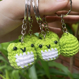 🐸 Móc khóa len ếch cốm mini dễ thương quá trời 🐸
