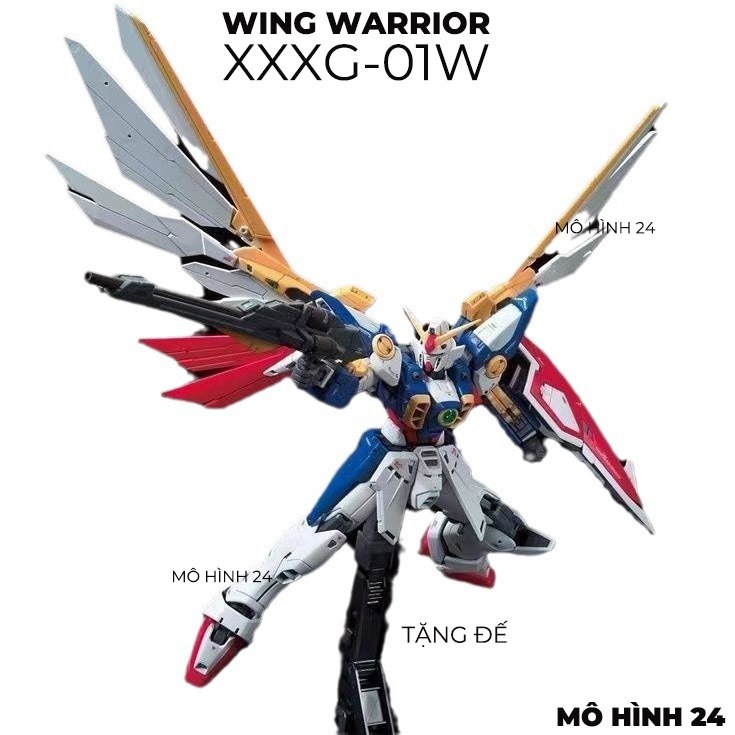 [TẶNG ĐẾ TRƯNG BÀY] Mô hình lắp ráp Gundam HG XXXG-01W Wing Warrior Colonies Liberation Organization