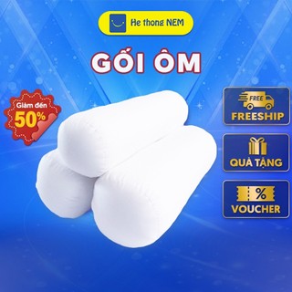 Ruột gối ôm lông vũ dài 35x100 SERENA cao cấp ruột lõi gối ôm ngủ người lớn dài 1m 100cm lông vũ tự nhiên ôm mềm mịn