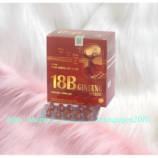 Viên bổ tổng hợp 18b - gingseng - lingzhi, hộp 100 viên