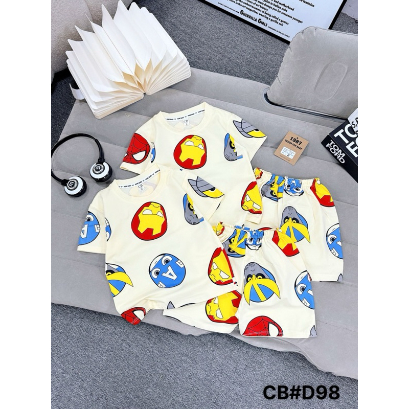 Bộ siêu nhân xịn mịn cho bé trai