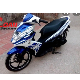 Dàn áo nouvo 5 màu xanh trắng gp hàng zin chính hãng yamaha