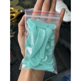 Combo 100 muỗng múc kem face [màu hồng]