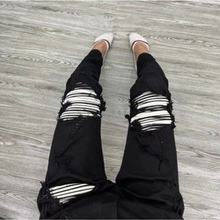 Quần jean nam mẫu mới cao cấp vải bò dày dặn phối loang màu trẻ trung sang trong Vá Da Trắng 1015