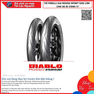 VỎ PIRELLI GAI ROSSO SPORT SIZE LỚN CHO XE ĐI VÀNH 17