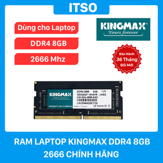 RAM Laptop Kingmax 8GB 2666 DDR4 mới chính hãng - Bảo hành 36 tháng