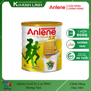 Sữa bột anlene gold 5x 800g giúp chắc khỏe xương trên 40t