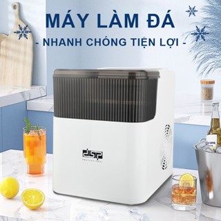 Máy Làm Đá Mini Công Suất Lớn ICE MAKER 165W Tự Động Làm Đá Siêu Tốc 6 Phút/Lần - Máy Làm Đá Viên DSP WINWINX