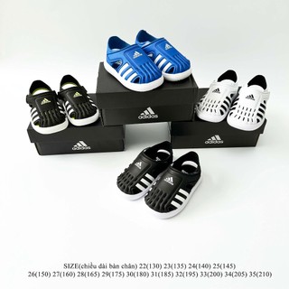 Sandal Das siêu nhẹ cho bé trai bé gái, xăng đan rọ Das Supper box, giày trẻ em bít mũi đi nước size 22-35