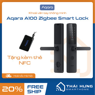 [Lắp đặt HN-HCM] Khóa thông minh cao cấp Aqara A100 Zigbee/N100/D100 -mở khóa 9 cách, hỗ trợ Homekit