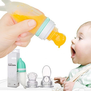 Bình thìa vcool cao cấp 3 món cho bé ăn dặm