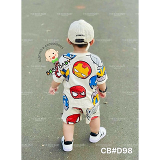 Bộ siêu nhân xịn mịn cho bé trai