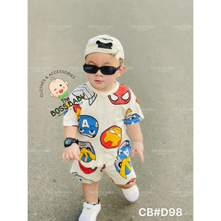 Bộ siêu nhân xịn mịn cho bé trai