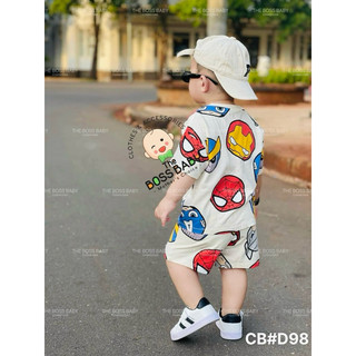 Bộ siêu nhân xịn mịn cho bé trai