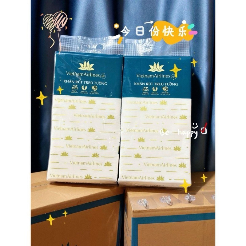 THÙNG 4 GÓI GIẤY RÚT HÀNG KHÔNG CAO CẤP AN TOÀN CHO NGƯỜI DÙNG