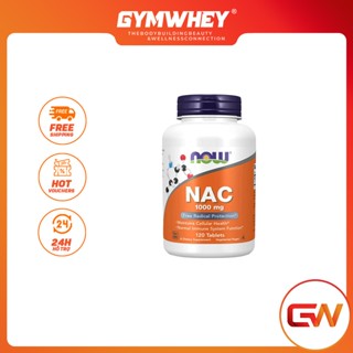 NAC Viên Uống Hỗ Trợ Giải Độc Gan NOW NAC 1000mg 120 viên