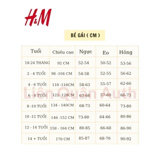 *[ HM AUTH ] ÁO THUN BÉ HM SĂN SALE ( MỚI 100% )