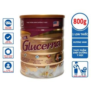 [CHÍNH HÃNG] Sữa Bột Abbott Glucerna Hương Vani Hộp 800g