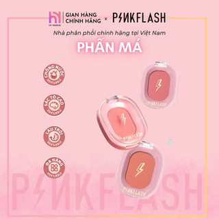  Phấn Má Hồng PINKFLASH Ohmyhoney 9 Màu Mịn Li Chuẩn Màu Lâu Trôi 