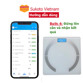 Cân Sức Khỏe Điện Tử - Kính Cường Lực