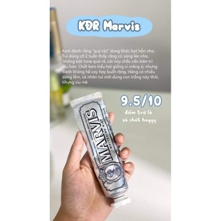 Kem Đánh Răng Ý Mar.vis Giúp Hỗ Trợ Trắng Răng, Loại Bỏ Mảng Bám,Sach Răng Thơm Miệng