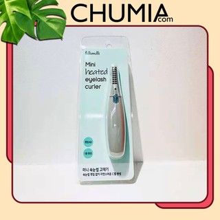 Uốn mi nhiệt FILLIMILLI mini heated eyelash curler - cong mi có kèm đệm thay thế bộ trang điểm chính hãng KBM chumia