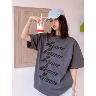 Áo Thun Form Rộng 2024 In 5 Dòng Chữ Vải Cotton Khô Áo Phông Cộc Tay Với 3 Màu Cơ Bản PROTEX UNISEX