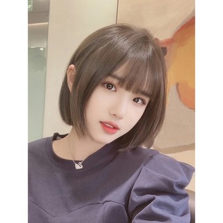 Tóc giả nguyên đầu vic nhuộm nhiều màu tặng lưới đội