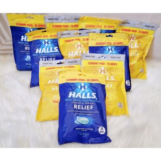 [HÀNG MỸ] Kẹo ngậm không đường Halls 80/70 viên.
