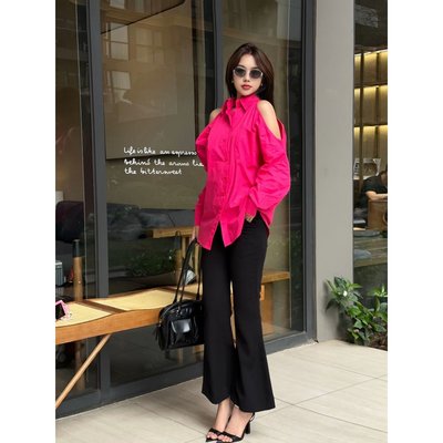 YU CHERRY | Quần tây nữ ống loe Signature V2 YQ015