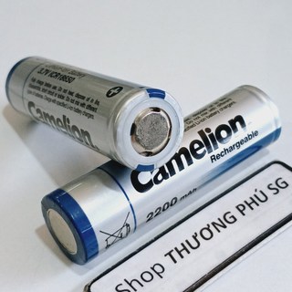 Pin 18650 Camelion Rechargeable 2200mAh Lithium-ion Battery 3.7V ICR18650 / Pin Đầu Bằng