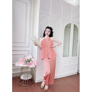 Bộ yếm gấm quần dài