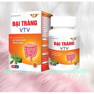ĐẠI TRÀNG VTV Kingphar - Hộp 40 Viên - Viên Đại Tràng Cấp Và Mãn Tính, Đại Tràng Co Thắt, Rối Loạn Tiêu Hóa