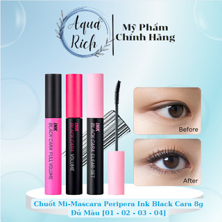 Chuốt Mi-Mascara Peripera Ink Black Cara 8g Đủ Màu
