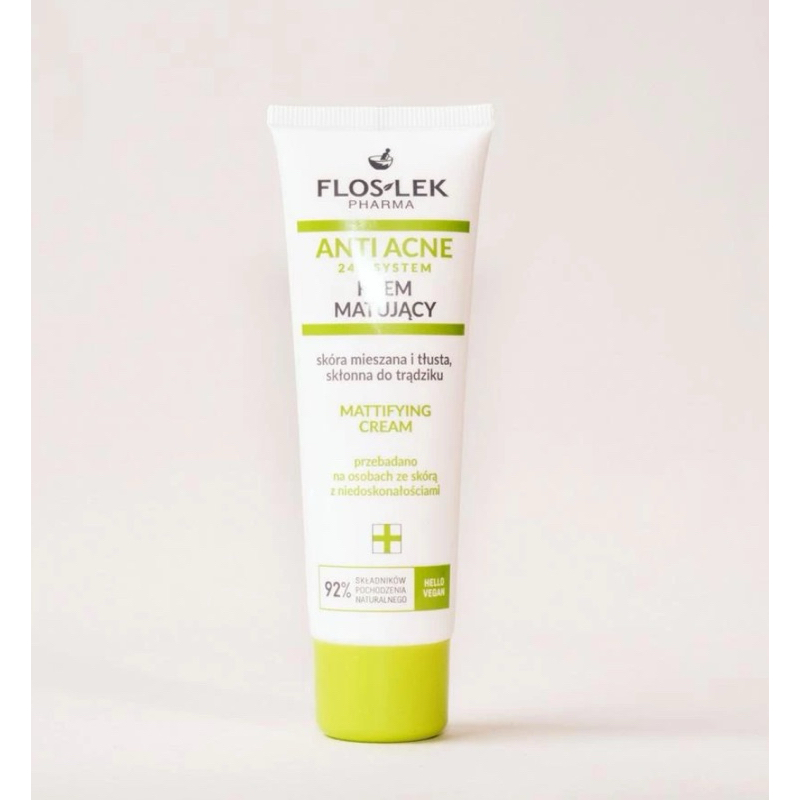 pass kem dưỡng ẩm kiểm soát dầu nhờn Floslek anti acne mattifying cream 50ml new 100%