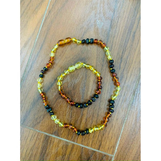 Vòng cổ hổ phách Amber Úc