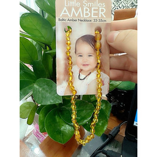Vòng cổ hổ phách Amber Úc
