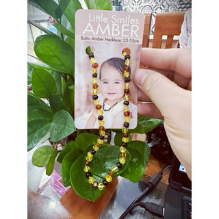 Vòng cổ hổ phách Amber Úc