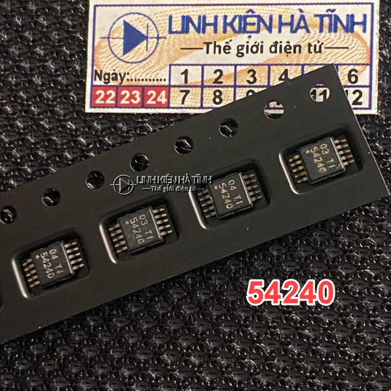 2 con IC hạ áp TPS54240 54240 3.5V - 42V MSOP-10 mới
