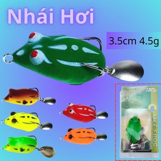 Mồi nhái, ếch giả mắt lồi 3.5cm, 4.5g