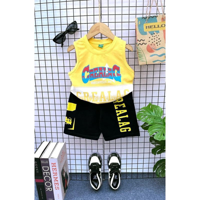 3 bộ thun lạnh và tăm tăm cho bé 6-30ki