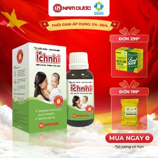 Dầu tràm khuynh diệp Ích Nhi 30ml giúp phòng cảm lạnh, làm ấm, an toàn cho trẻ sơ sinh và phụ nữ có thai, sau sinh