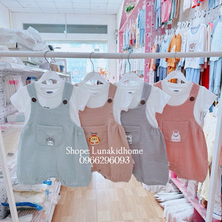 Set body yếm ualarogo cho bé trai, bé gái