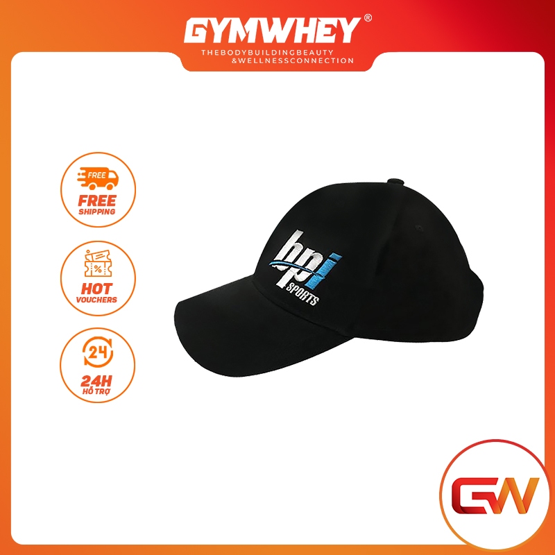 [GIÁ TỐT NHẤT] Nón Thể Thao Phong Cách Bpi Sport (Màu Đen ) - Authentic 100%