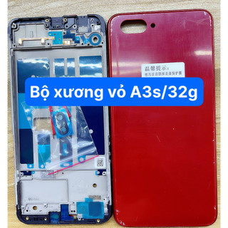 Bộ xương vỏ zin new điện thoại oppo a3s bản 32g