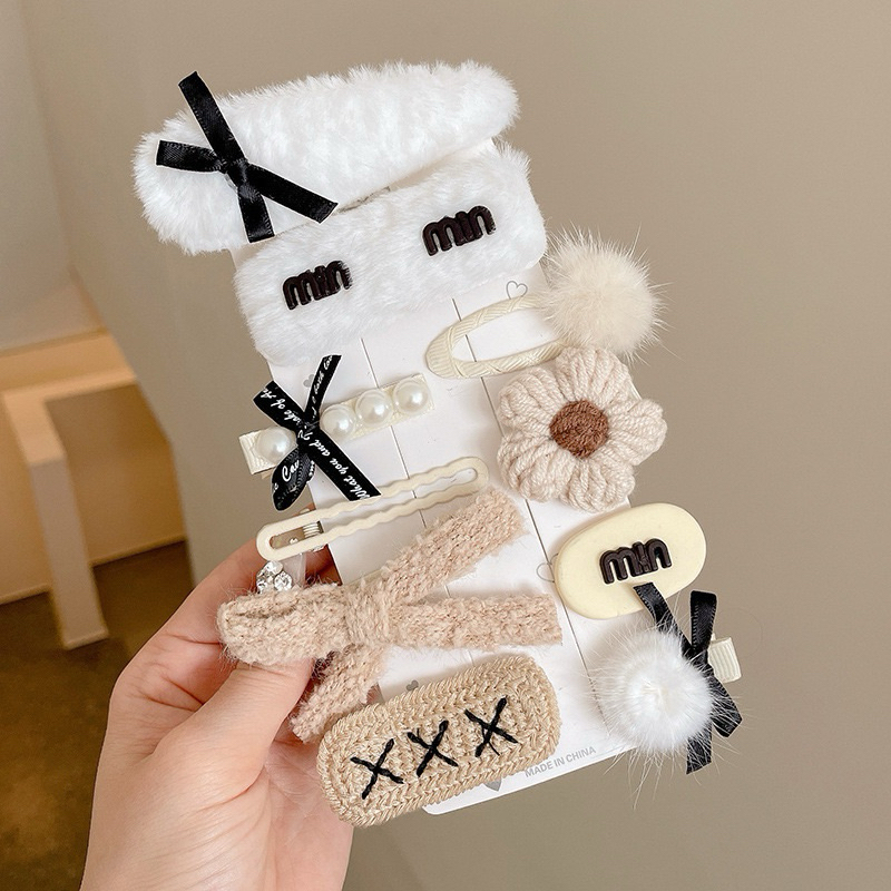 Set kẹp tóc Min cute siêu xinh, quà tặng bạn gái Princess House
