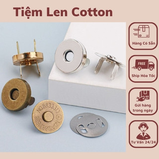 Nút hít gài 18mm - Phụ kiện handmade làm túi