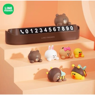 Bảng số điện thoại dừng đỗ cho xe ô tô - Bảng số điện thoại LineFriend ,Disney